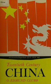 Cover of: Twentieth century China