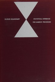 Statistical inference for Markov processes by Patrick Billingsley