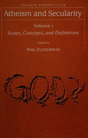 Cover of: Atheism and secularity