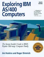 Cover of: Exploring IBM AS/400 computers