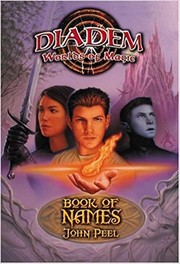 Cover of: Book of Names (Diadem: A Fantasy Mystery, No. 1) by John Peel (undifferentiated)