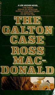 Cover of: The Galton case