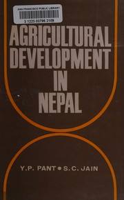 Cover of: Agricultural development in Nepal