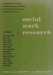Cover of: Social work research.