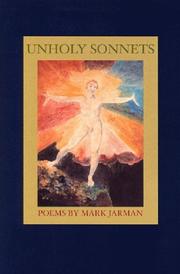 Cover of: Unholy sonnets: poems