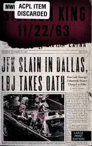 Cover of: 11/22/63