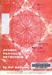 Cover of: Atomic particle detection