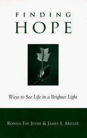 Cover of: Finding Hope by Ronna Fay Jevne, Ronno F. Jevne