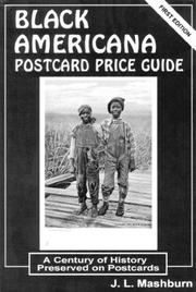 Cover of: Black Americana postcard price guide: a century of history preserved on postcards
