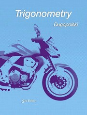 Cover of: Trigonometry by Mark Dugopolski