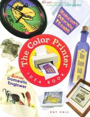 Cover of: The color printer idea book