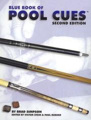 Cover of: Blue Book of Pool Cues by Brad Simpson