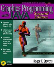 Cover of: Graphics Programming With Java Second Edition/Book and Cd-Rom (Graphics Series) by Roger T. Stevens