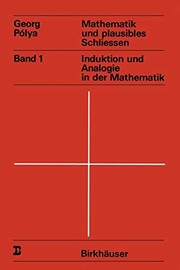 Cover of: Mathematik und plausibles Schliessen: Band 1 Induktion Und Analogie In Der Mathematik
