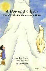 Cover of: A boy and a bear: the children's relaxation book