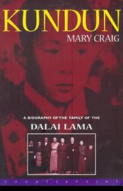 Cover of: Kundun: A Biography of the Family of the Dalai Lama