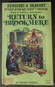 Cover of: Return to Brookmere