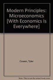 Cover of: Modern Principles of Microeconomics  & Economics is Everywhere