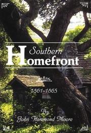 Cover of: Southern homefront, 1861-1865