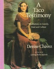 Cover of: A Taco Testimony: Meditations on Family, Food and Culture