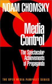 Cover of: Media control: The Spectacular Achievements of Propaganda