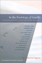 Cover of: In the footsteps of Gandhi by Catherine Ingram
