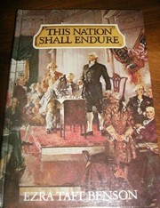 Cover of: This nation shall endure