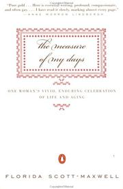 Cover of: The measure of my days