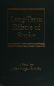 Cover of: Long-term effects of stroke