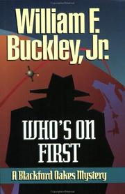 Cover of: Who's on first: a Blackford Oakes mystery