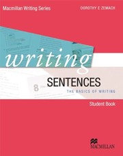Cover of: Writing Sentences