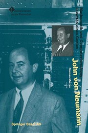 Cover of: John von Neumann: Mathematik und Computerforschung - Facetten eines Genies