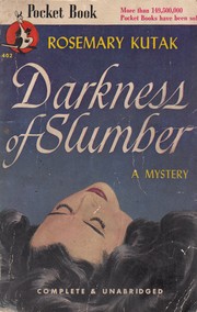 Cover of: Darkness of Slumber: A Mystery (Complete & Unabridged) More than 149,500,000 Pocket Books have been sold.