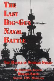 Cover of: The Last Big-Gun Naval Battle by Howard Sauer