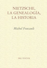 Cover of: Nietzsche, la Genealogía, la Historia