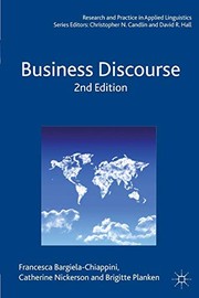 Cover of: Business Discourse
