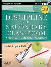 Cover of: Discipline in the Secondary Classroom, with DVD: A Positive Approach to Behavior Management