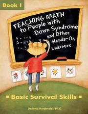 Cover of: Teaching Math to People With Down Syndrome and Other Hands-On Learners by DeAnna Horstmeier