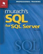 Murach's SQL for SQL server by Bryan Syverson