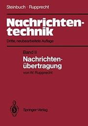 Cover of: Nachrichtentechnik : Band II: Nachrichtenübertragung