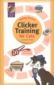 Cover of: Clicker training for cats