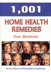 Cover of: 1,001 Home Health Remedies for Seniors (For Seniors)