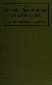 Cover of: The Nobel prize winners in literature
