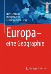 Cover of: Europa - eine Geographie