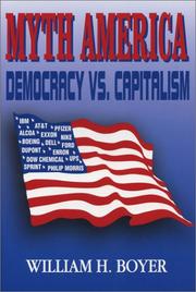 Cover of: Myth America: Democracy Vs. Capitalism