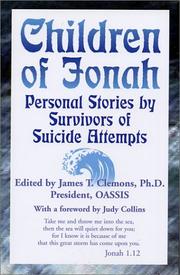 Cover of: Children of Jonah: Personal Stories by Survivors of Suicide Attempts (Capital Cares)