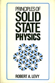 Cover of: Principles of solid state physics