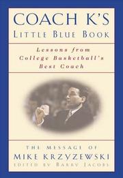 Coach K's little blue book by Mike Krzyzewski, Barry Jacobs