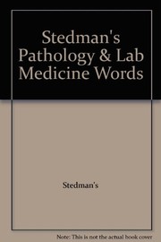 Cover of: Stedman's Pathology & Lab Medicine Words