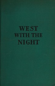 Cover of: West with the night by Beryl Markham